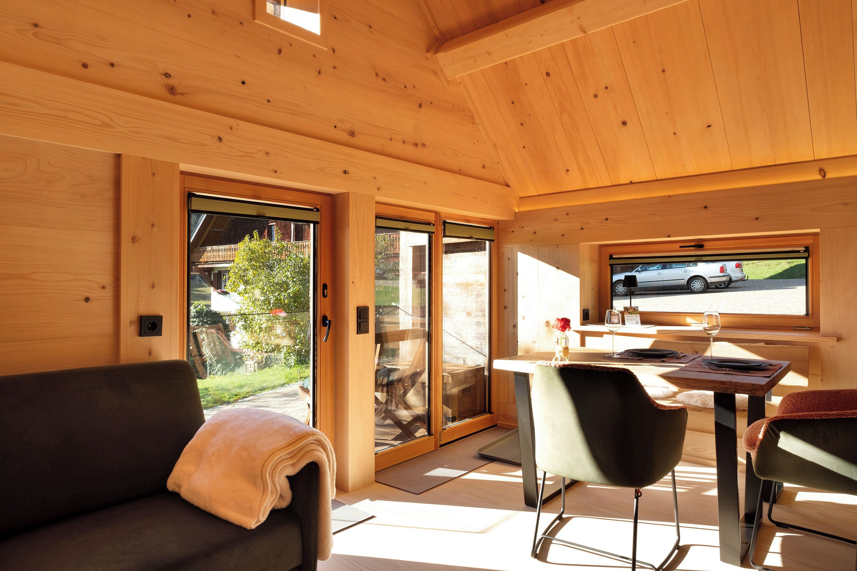 Fernseher, Tischtennisplatte