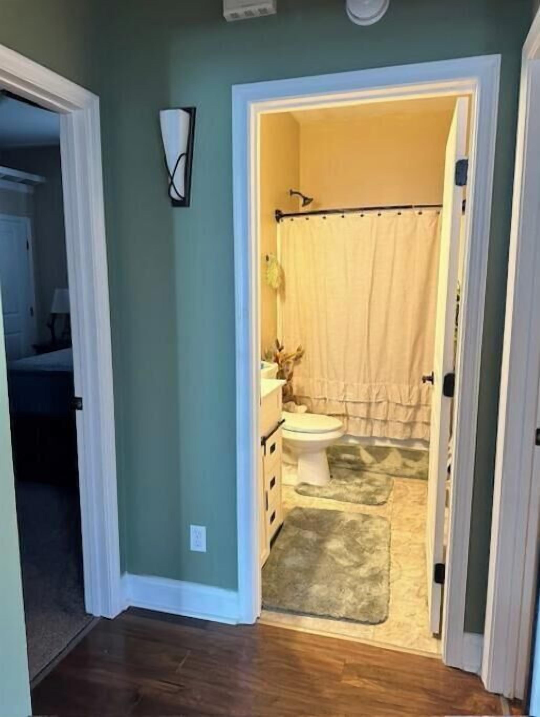 Hårføner, håndklær, såpe og toalettpapir