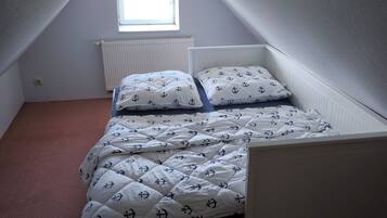 3 Schlafzimmer, Reisekinderbett, WLAN