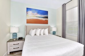 3 soverom, safe på rommet, strykejern/-brett og wi-fi (inkludert)