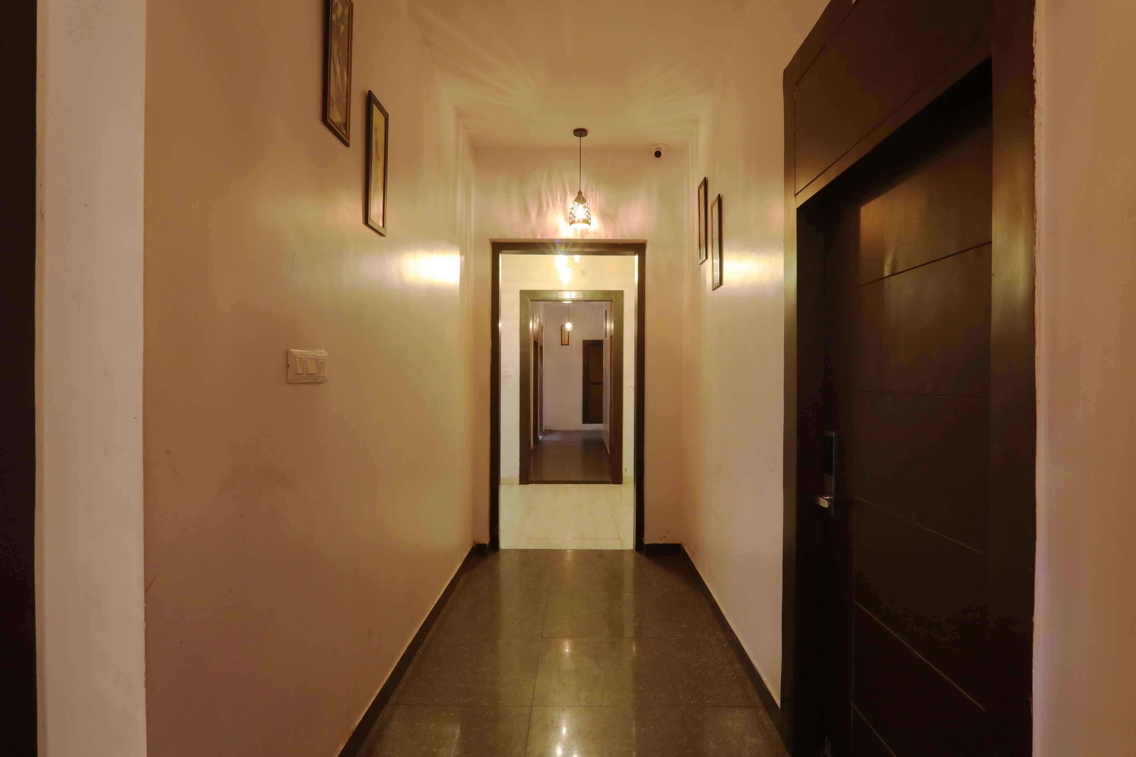 Interior entrance