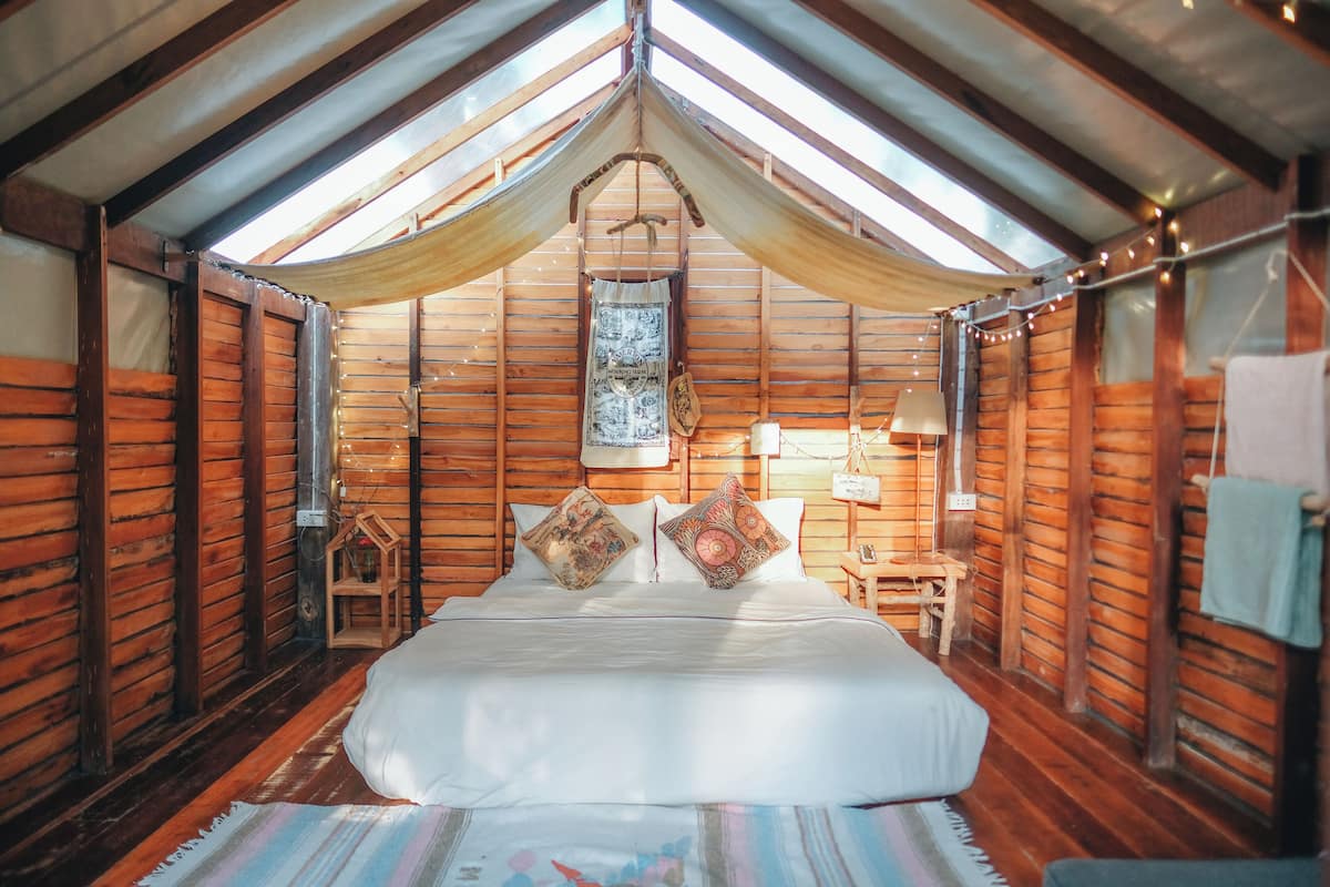 Cottage House | 1 室のベッドルーム、デスク、遮光カーテン、WiFi (無料)