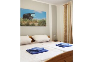 2 sovrum, strykjärn/strykbräda, resesäng och gratis wi-fi