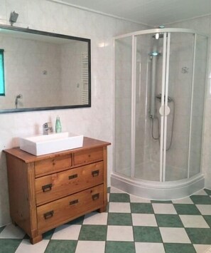 Shower, hair dryer, towels - Haus FeLiSi Comfortable holiday residence (Bad Grund)