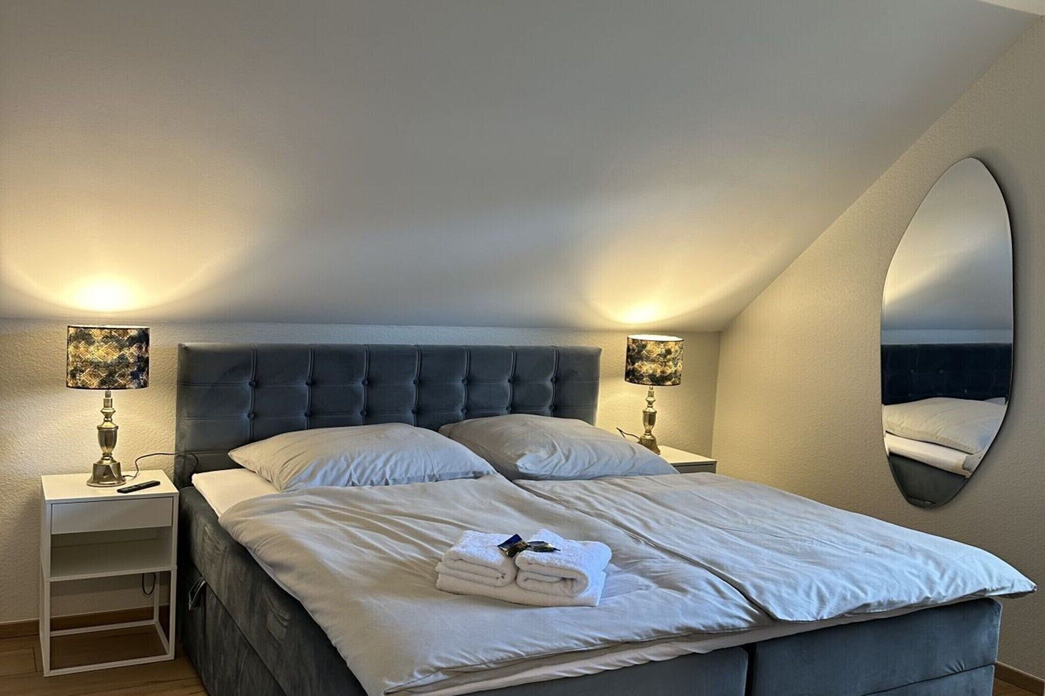 2 bedrooms, iron/ironing board, travel crib, free WiFi