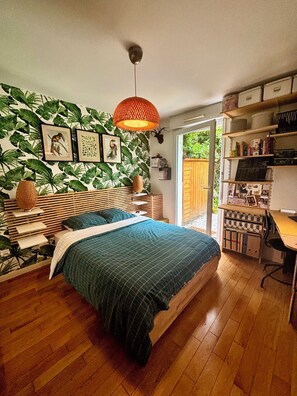 1 bedroom, iron/ironing board, WiFi, bed sheets - Bel Appartement Avec Jardin Privé à 500m de Paris (Bagnolet)