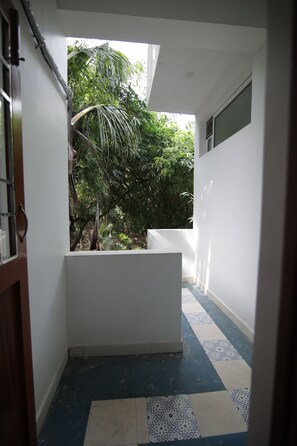 经典开间, 花园景观 | 阳台