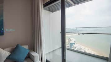 Familie appartement, uitzicht op zee | Uitzicht op het water
