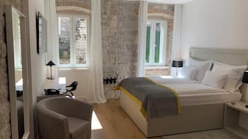 Deluxe Suite, 1 King Bed with Sofa bed, Tower | 1 bedroom, hypo-allergenic bedding, in-room safe, desk
