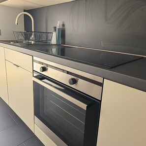 Private kitchen - Penthouse Über den Dächern der Leipziger City Luxus Dachterrasse/ Kamin/grill (Leipzig)