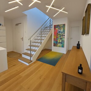 Interior - Penthouse Über den Dächern der Leipziger City Luxus Dachterrasse/ Kamin/grill (Leipzig)