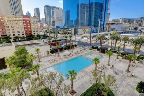 Strip View One Bedroom | Balcony| Signature at MGM
