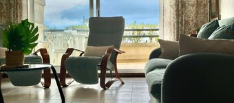 Apto con Terraza y Piscina- Costavento 3601