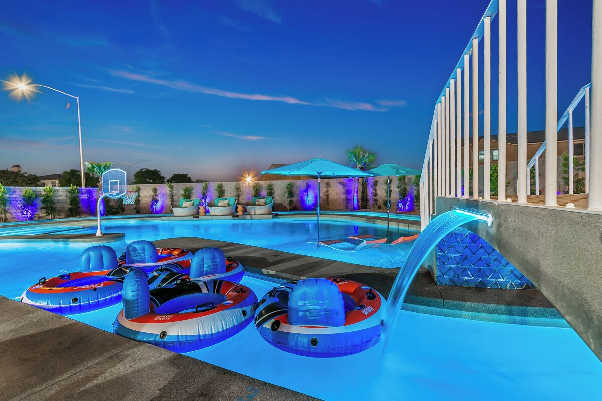 Beheizter Pool