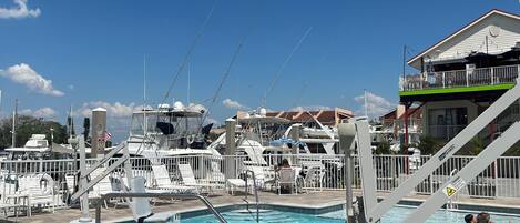 Una piscina climatizada