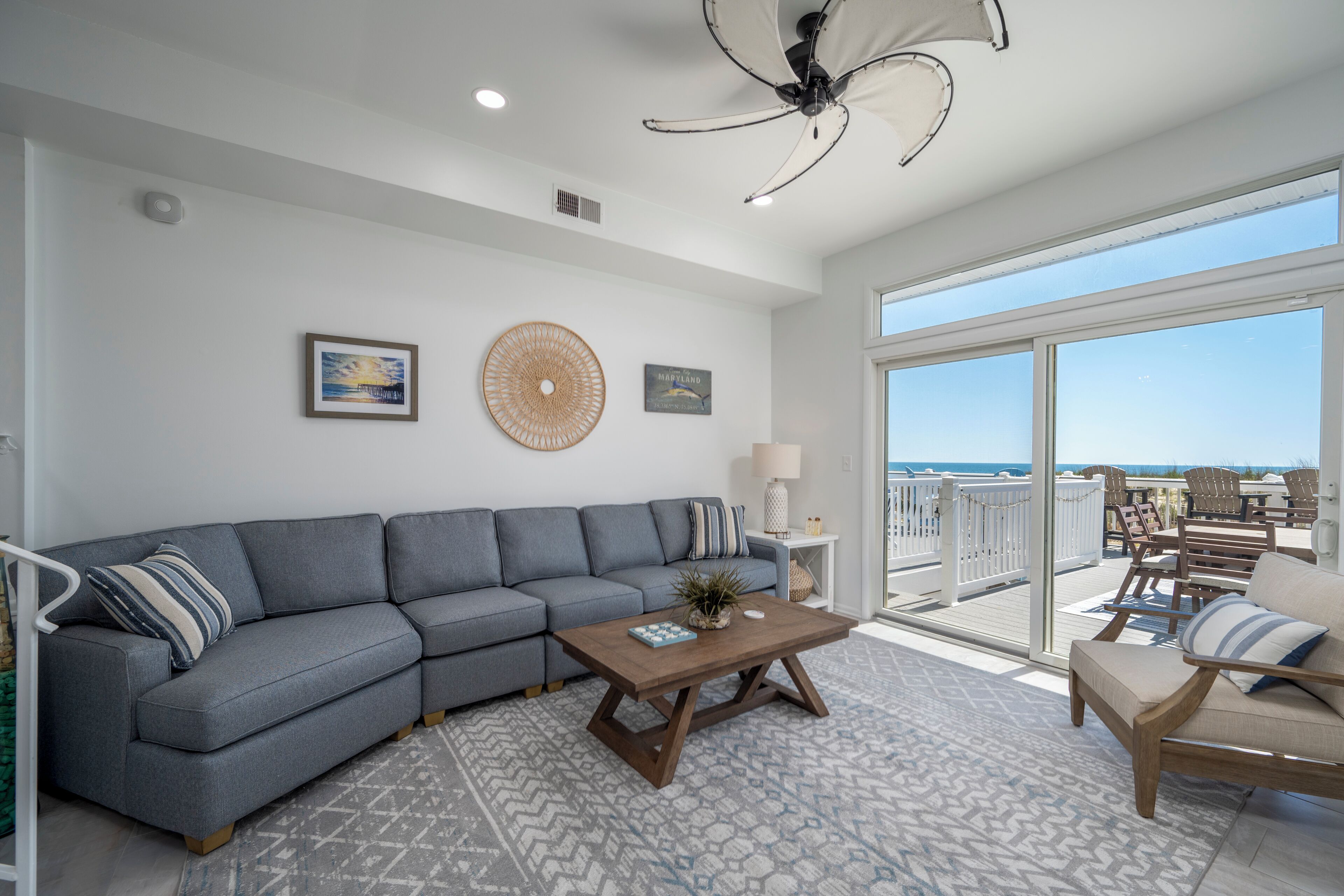 Beautiful, modern, 4 bedroom oceanfront townhome!