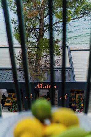 Panoramic Apartment | Terrace/patio - Beach apartment Lucija (Makarska)