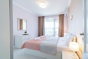 1 makuuhuone, silitysrauta/-lauta, ilmainen Wi-Fi, vuodevaatteet