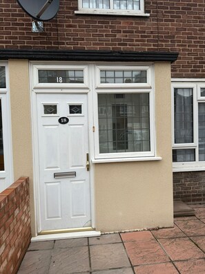 Voorkant van accommodatie