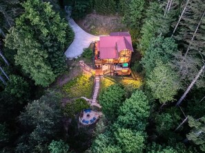 Exterior - Waldhaus- Great Deal!  View, Pet Friendly, Hot Tub (Blue Ridge)