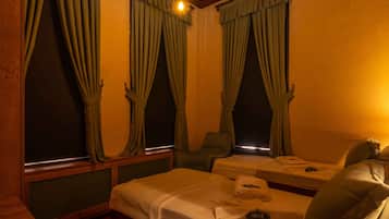Family Twin Room | Desk, laptop workspace, free WiFi, bed sheets