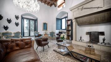 Zona de estar del vestíbulo