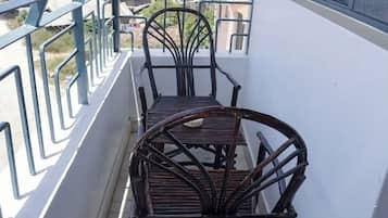 Estúdio conforto, vista para a cidade | Sacada