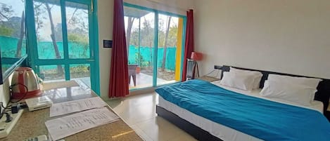1 habitación, wifi y ropa de cama