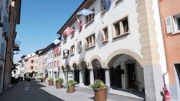 Façade de l’hébergement