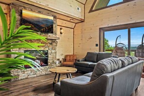 Smart TV, fireplace, offices