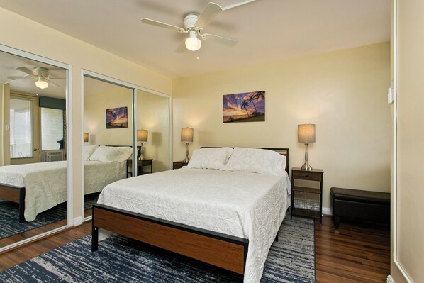 1 bedroom, desk, iron/ironing board, free WiFi