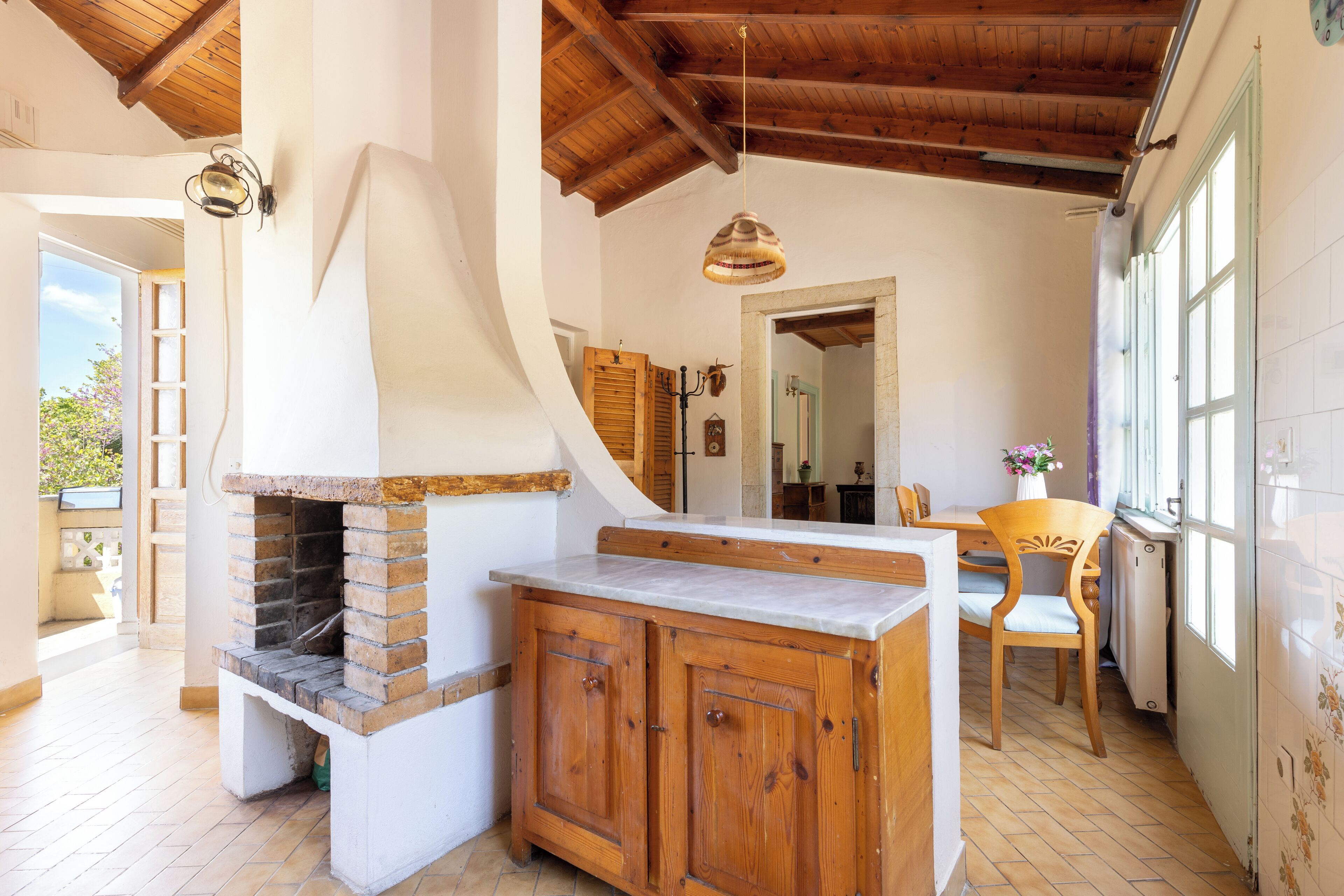 Apartment | Eigene Küche | Kühlschrank, Ofen, Herdplatte, Wasserkocher mit Kaffee-/Teezubehör