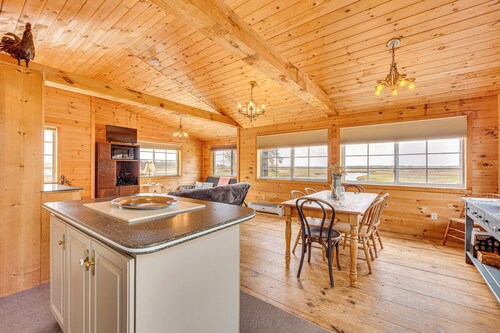 Peaceful Wells Retreat w/ Deck & Water Views