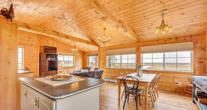 Peaceful Wells Retreat w/ Deck & Water Views