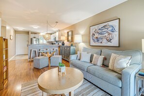 Apartment (2 Bedrooms) | Front of property - Breezy Carolina Beach Condo w/ Balcony & Pools! (Carolina Beach)