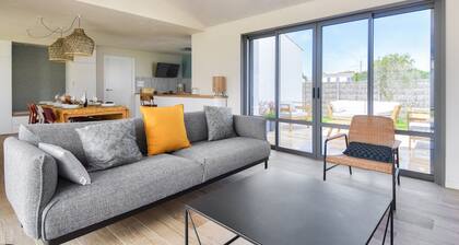 Maison neuve- 6 adultes & 4 enfants - 350m plage