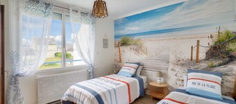 House for 6, Lesconil port and beach