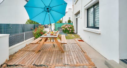 Maison pour 6, port et plage de Lesconil