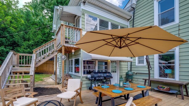 House (4 Bedrooms) | Front of property - Walk to U of Lynchburg: Big Home w/ Yard & Hot Tub (Lynchburg)