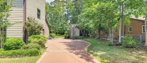 Enceinte de l’hébergement