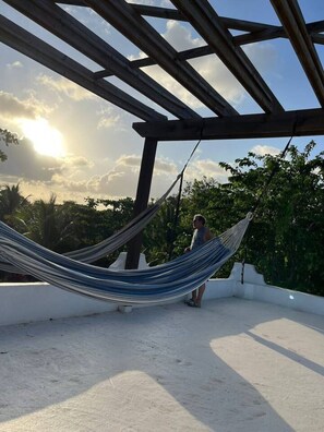 Overnattingsstedets uteområder