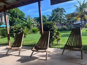 Terrace/patio - Sea view, Rooftop Hammocks, 2 min walk to beach (Hopkins)