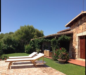 Terrace/patio - Villa Location Punta Aldia San Teodoro (San Teodoro)