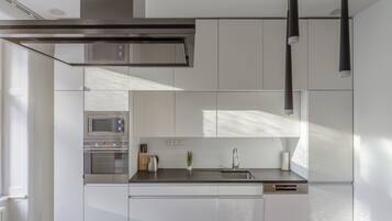 Deluxe appartement | Privékeuken