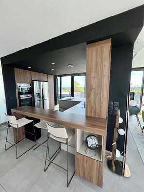 Fridge, microwave, oven, stovetop - Rooftop de Luxe a Montpellier (Montpellier)