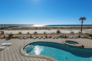 Pool - Mullet Over- Beachfront Bliss with Stunning Views & Seasonal Beach Service! (Navarre)