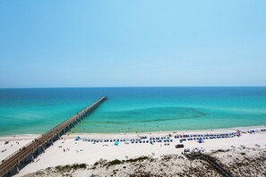 Accommodatie ligt op het strand