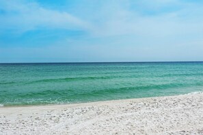On the beach