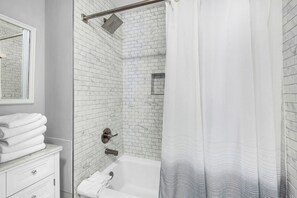 Hair dryer, towels