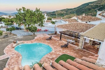 Vue sur piscine